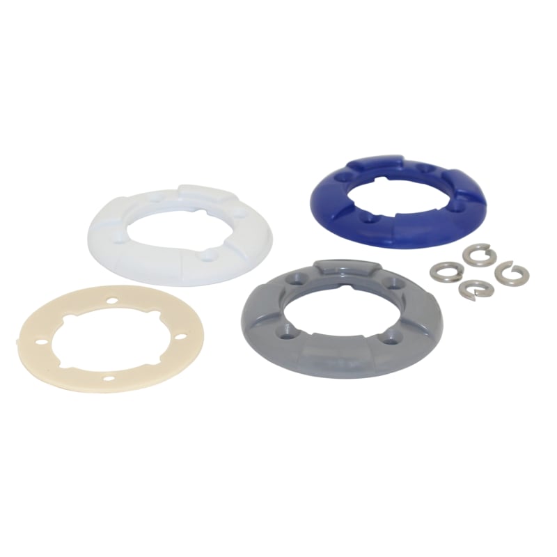 Vinyl Replacement Face Plate Kit For Globrite White And Color LED Lights