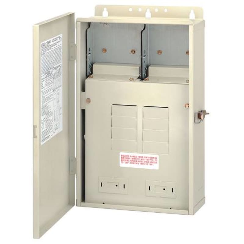 100 Amp Load Center Subpanel, 8Breaker Spaces