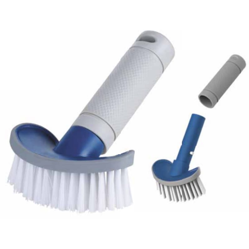 Hot tub and spa cleaning brush