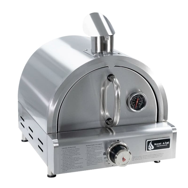 Mont Alpi Portable Table Top Stainless Steel Pizza Oven MAPZ-SS