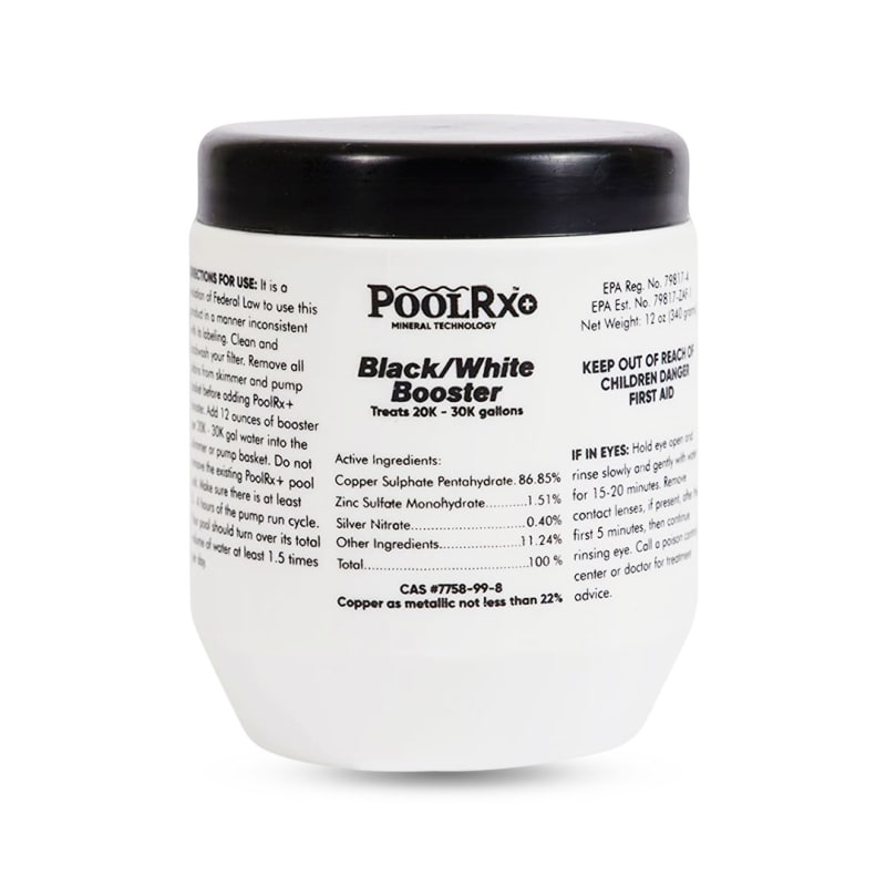 4-Pack Plus Booster Black/White 20K-30K Gallon Pools