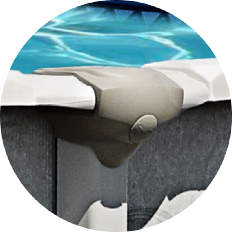 Magnus 15' Round, 54" Deep Above Ground Pool AG-PP-2315