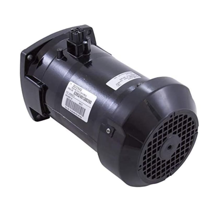 Black 1-Phase VFD Square Flange Motor; 230V, 56Y