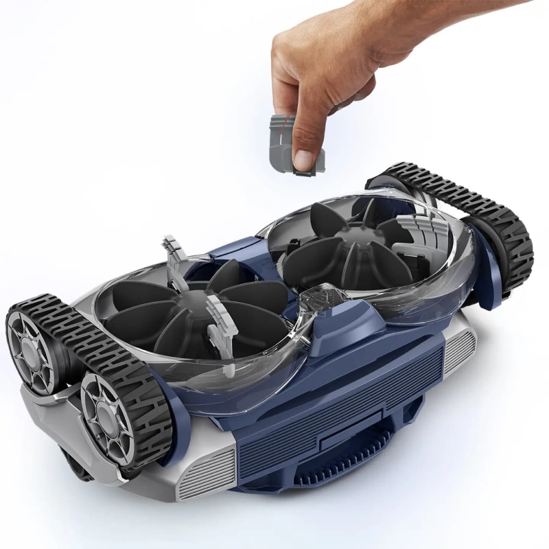 Atlas XT Silver Cyclonic Scrubbing Brushes, 4Pack