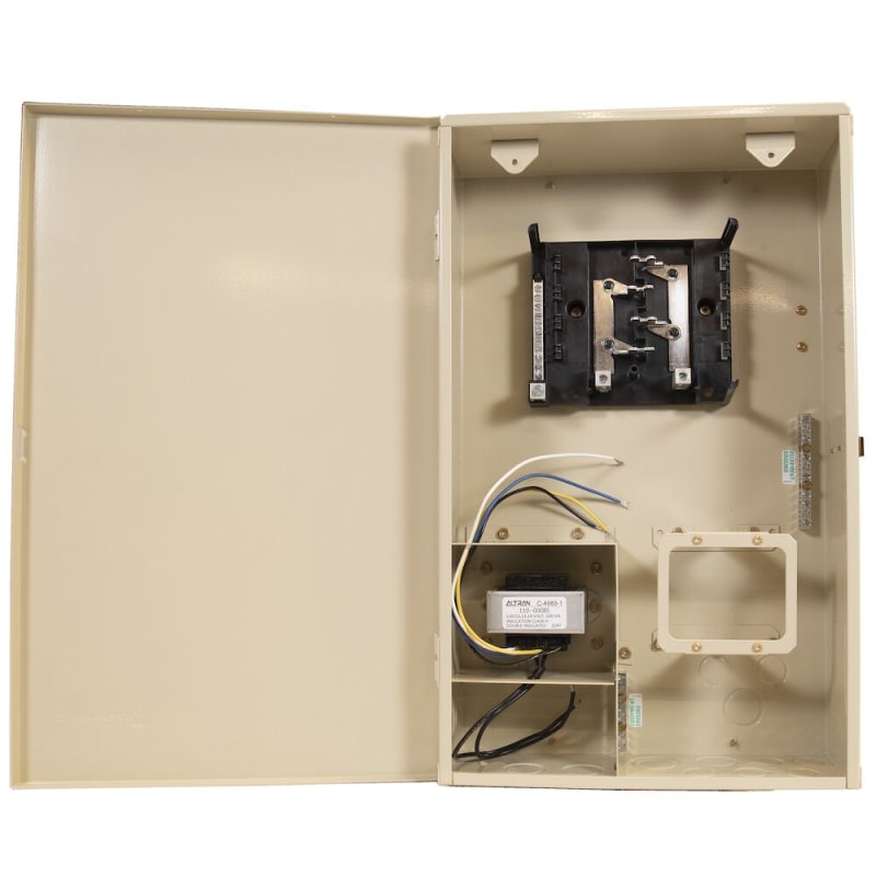 100 Amp Load Center with 8-Breaker Spaces and 100W Transformer