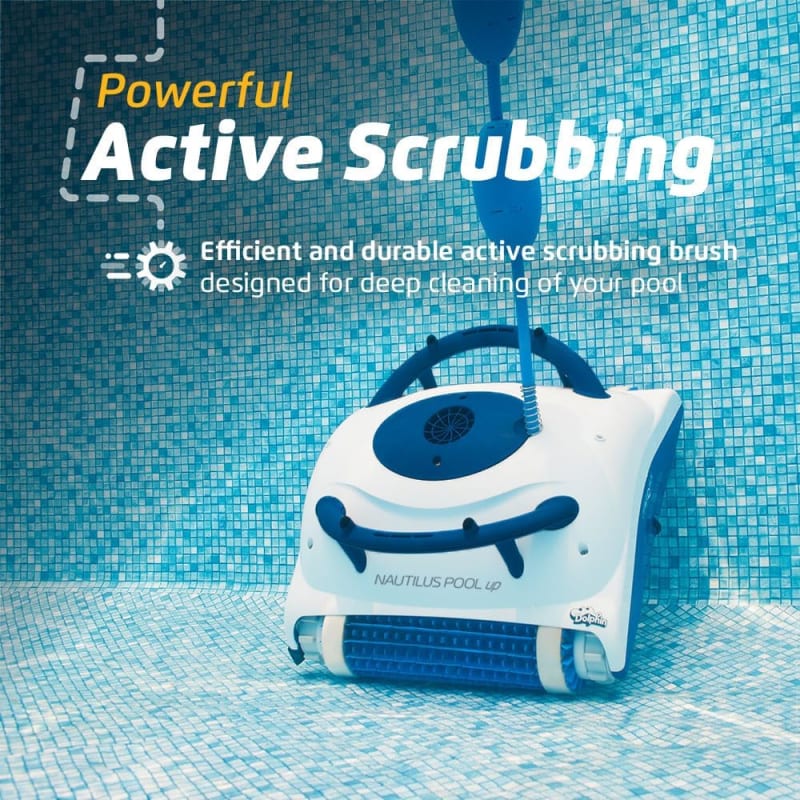 Dolphin Nautilus Pool Up In-Ground Robotic Pool Cleaner