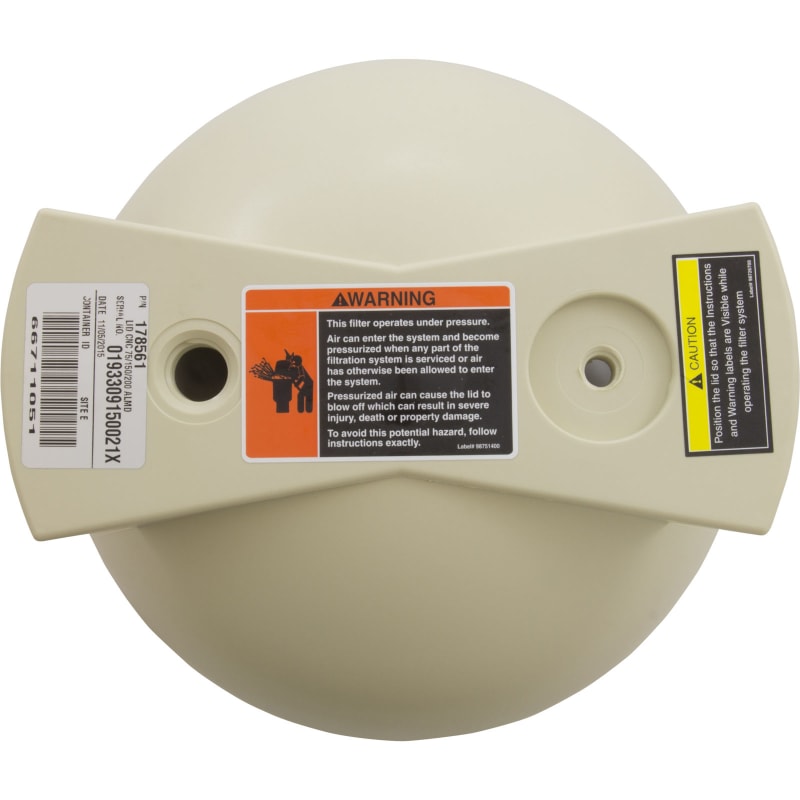 Pentair Almond Color Filter Lid 178561