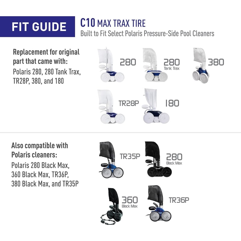 Genuine OEM Tire, MaxTrax (180/280/380/360)