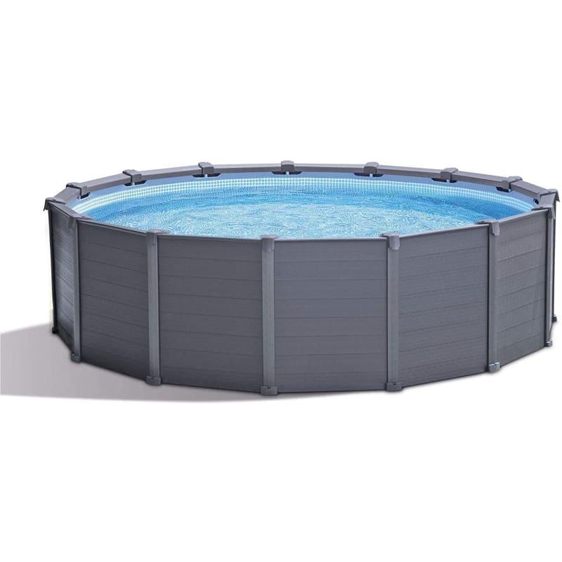 15' 8" x 49" Above Ground Swimming Pool Set with Sand Filter Pump & Ladder