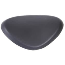 Triangle Pillow with Pins, Dark Gray