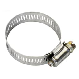 1-1/4" - 2" Hose Clamp, Stainless Steel