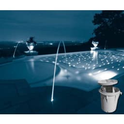 Laminar Flow Fountain w/ Deck Box (21’ H x 12’ W) - Unlit, No Fiber