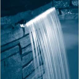 36’ Rain Waterfall with 45’ of 75 Strand Fiber