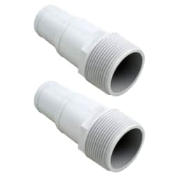 1-1/2" Combo Hose Adapter Replacement for Hayward Filters, Pumps, Skimmers, Chlorine Feeders (2 Pack)