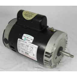 Threaded Shaft Motor, Full Rated, 1.5 HP Full Rate, 2-speed, 230v