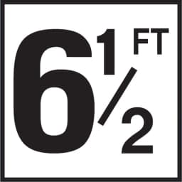 6-1/2 with FT 6x6 Tile, 4" Numbers, Non-Skid (Deck), Depth Marker