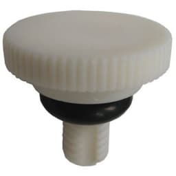 1/4" Knob with O-ring, 1991 and Prior