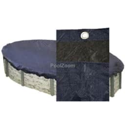 12'x18' Solid, Oval Winter Cover, 8 Yr. Royal Warranty