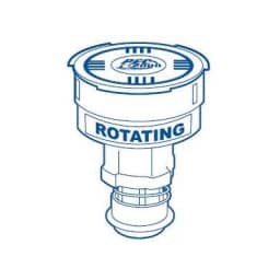 PCC2000 Rotating Nozzle w/ Jet Inserts, Blue