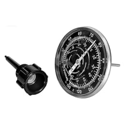 30/130 Degree In-line Thermometer