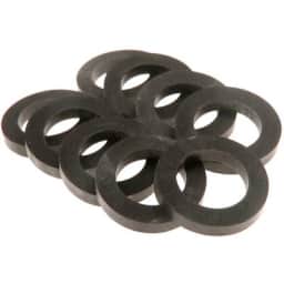 Genuine OEM Flat Header Gasket For Model 185A, 265A, 335A, 405A Pool Heater, 3/4 Inch ID; 9 Pack