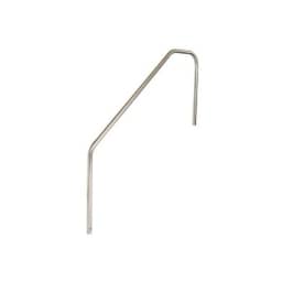 6' 2 Bend, Stainless Steel Handrail w/ 1' Extension, .049"