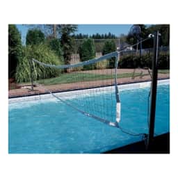 Swim N' Spike Volleyball Poles, Stainless Steel w/ Anchor (Set of 2)