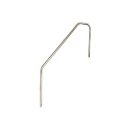 6' 3 Bend Hand Rail w/ 1' Extension on Both Ends, .049"