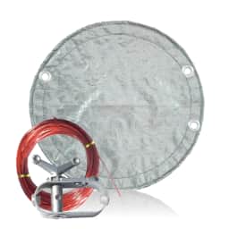18'x36' Solid, Oval Winter Cover, 15 Year King Warranty