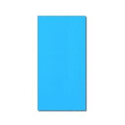 24' Round Solid Blue 25 Gauge Expandable Liner 72"