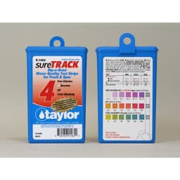 Test Strips, Sure TRACK-4 (shaker), Alkalinity/Bromine/Chlorine/pH