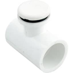Lo Pro Injector 1"SLIP Tee Style, White