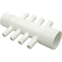 Manifold 1" w/ (8) 3/8" Barbs