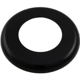 Wall Fitting Escutcheon, Black