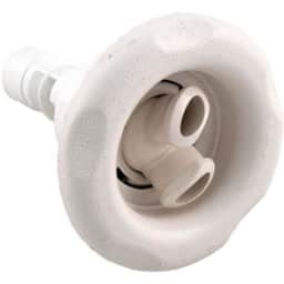 Jet, Poly Storm Internal,Twin Roto,5-Point Scallop, White