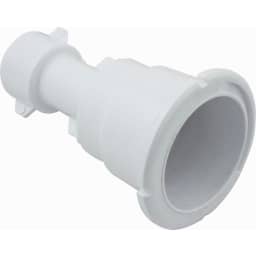 Gunite Poly Storm Wall Fitting, White