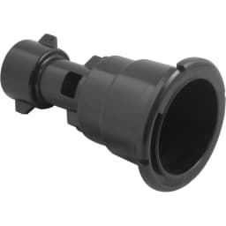 Gunite Poly Storm Wall Fitting, Black