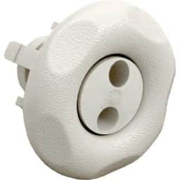 Adjustable Mini Jet Internal, 5 Scalloped, Pulsator, White