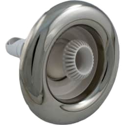 Power Storm Jet, 5", Directional, White Polished Stainless Steel