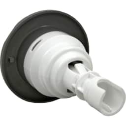 Jet, Poly Storm II Internal, 5 Point Scallop, Gray