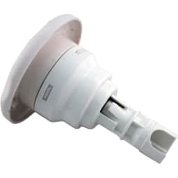 Jet, Poly Storm Internal, Massage, 5-Point Scallop, White