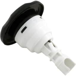 Jet, Poly Storm Internal, Roto, 5-point Scallop, Black