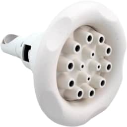 Power Storm II Internal, Multi Massage, 5 Point Scallop, White