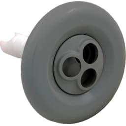 Jet, Mini Storm Internal, Massage, Smooth Face, Gray