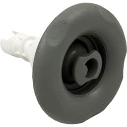 Jet, Large Face Poly Storm Internal, Roto, 5-Pt Scallop, 4" Gray