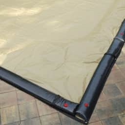 12' x 20' Solid, Rectangle Winter Cover, 20 Yr. Emperor Warranty