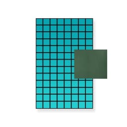 18'x40' King Light Weight Solid Rectangle Safety Cover, Green, 20 Yr. Warranty