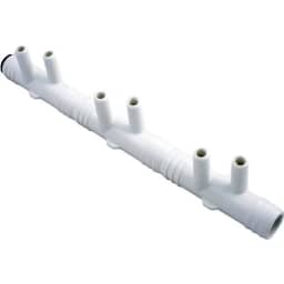 Manifold 3/4" Barb x 3/4" Barb x (6) 3/8" Ports