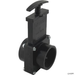 Gate Valve, Valterra, 2"fpt x 2"s, Black