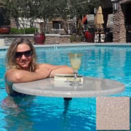 Pool and Spa Table - Tan